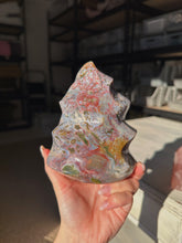 Load image into Gallery viewer, Ocean/sea jasper flame