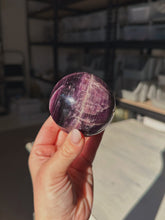 Load image into Gallery viewer, Gem AAA grade lepidolite sphere