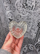 Load image into Gallery viewer, Antique glass heart box (2 available)

