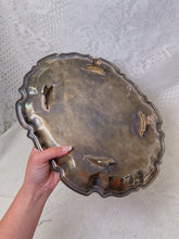 Load image into Gallery viewer, Vintage silver tray
