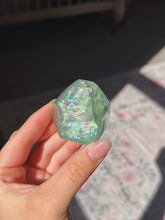 Load image into Gallery viewer, Fluorite freeform (filled with rainbows)
