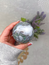 Load image into Gallery viewer, Moss agate sphere
