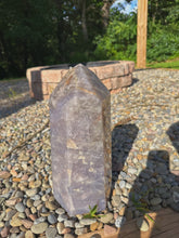 Load image into Gallery viewer, Blurple smoky statement rose quartz (over 24 pounds)
