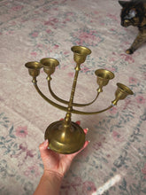 Load image into Gallery viewer, Vintage Multi brass stand (imperfect piece on the end that easily removes)
