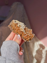 Load image into Gallery viewer, Needle quartz “sandwich” cluster
