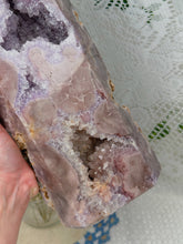 Load image into Gallery viewer, Pink amethyst tower
