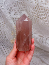 Load image into Gallery viewer, Rose quartz tower
