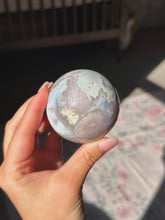 Load image into Gallery viewer, Top quality flower agate sphere
