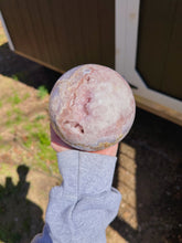 Load image into Gallery viewer, Pink amethyst sphere
