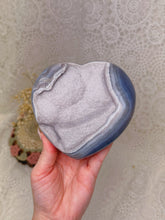 Load image into Gallery viewer, Druzy agate heart
