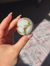 Load image into Gallery viewer, Old stock ocean jasper sphere
