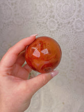 Load image into Gallery viewer, Carnelian sphere
