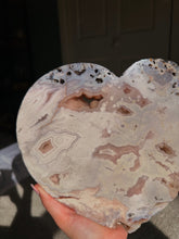 Load image into Gallery viewer, Pink amethyst heart
