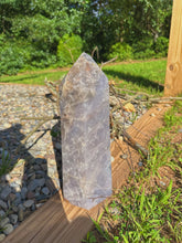 Load image into Gallery viewer, Blurple smoky statement rose quartz (over 24 pounds)
