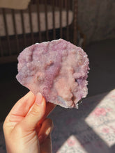 Load image into Gallery viewer, Druzy flower amethyst cluster

