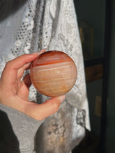 Load image into Gallery viewer, Carnelian sphere
