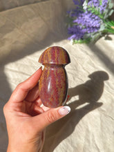 Load image into Gallery viewer, Ocean/sea jasper mushroom
