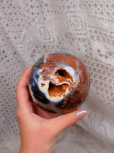Load image into Gallery viewer, Orca agate sphere
