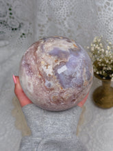 Load image into Gallery viewer, Pink amethyst sphere
