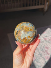 Load image into Gallery viewer, Top quality uncommon kyanite sphere
