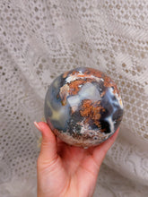 Load image into Gallery viewer, Orca agate sphere
