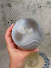 Load image into Gallery viewer, Orca agate sphere
