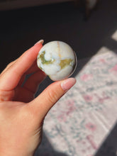 Load image into Gallery viewer, Old stock ocean jasper sphere
