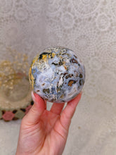 Load image into Gallery viewer, Ocean/sea jasper sphere
