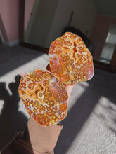Load image into Gallery viewer, Agate pair from Turkey
