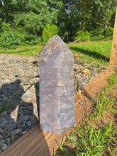 Load image into Gallery viewer, Blurple smoky statement rose quartz (over 24 pounds)
