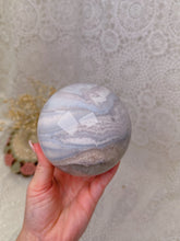 Load image into Gallery viewer, Flower agate sphere
