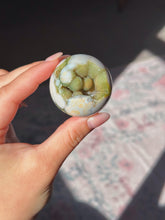 Load image into Gallery viewer, Old stock ocean jasper sphere

