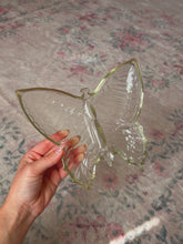 Load image into Gallery viewer, Vintage Glass butterfly dish
