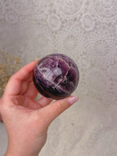 Load image into Gallery viewer, Gem AAA grade lepidolite sphere
