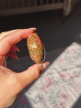 Load image into Gallery viewer, Rare veinless ocean jasper palmstone
