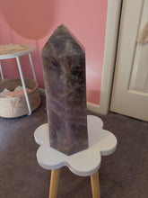 Load image into Gallery viewer, Blurple smoky statement rose quartz (over 24 pounds)
