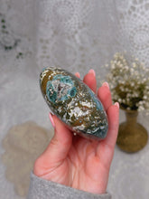 Load image into Gallery viewer, Ocean/sea jasper heart
