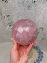 Load image into Gallery viewer, Rose quartz sphere
