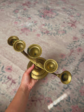 Load image into Gallery viewer, Vintage Multi brass stand (imperfect piece on the end that easily removes)
