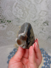 Load image into Gallery viewer, Druzy amethyst and agate freeform
