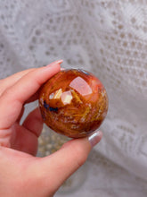 Load image into Gallery viewer, Carnelian sphere
