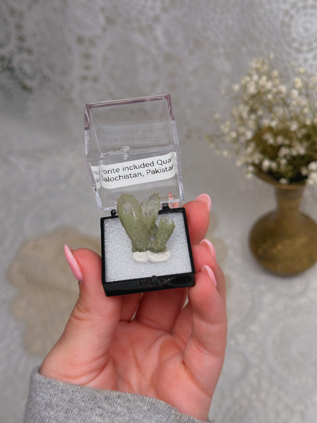 Chlorite included quartz