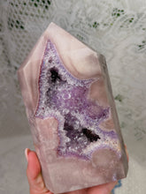 Load image into Gallery viewer, Pink amethyst tower
