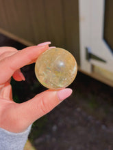 Load image into Gallery viewer, Honey calcite sphere
