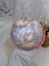 Load image into Gallery viewer, Pink amethyst sphere

