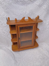 Load image into Gallery viewer, Antique wooden/glass display case
