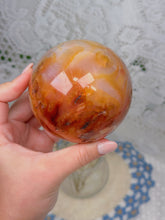 Load image into Gallery viewer, Carnelian sphere
