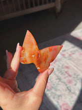 Load image into Gallery viewer, Carnelian butterfly
