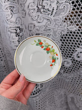 Load image into Gallery viewer, Vintage strawberry tea cup
