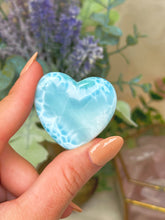 Load image into Gallery viewer, Larimar heart
